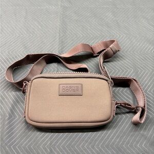 Dagne Dover Women’s Taupe Crossbody Belt Bag